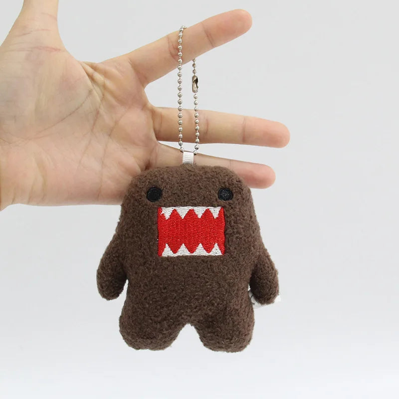 Kawaii Cute Domo Kun Plush Keychain Ball Chain Cartoon Anime Kawaii