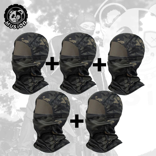 Musion Motorcycle Balaclava Sun Protection Full Face Mask Breathable