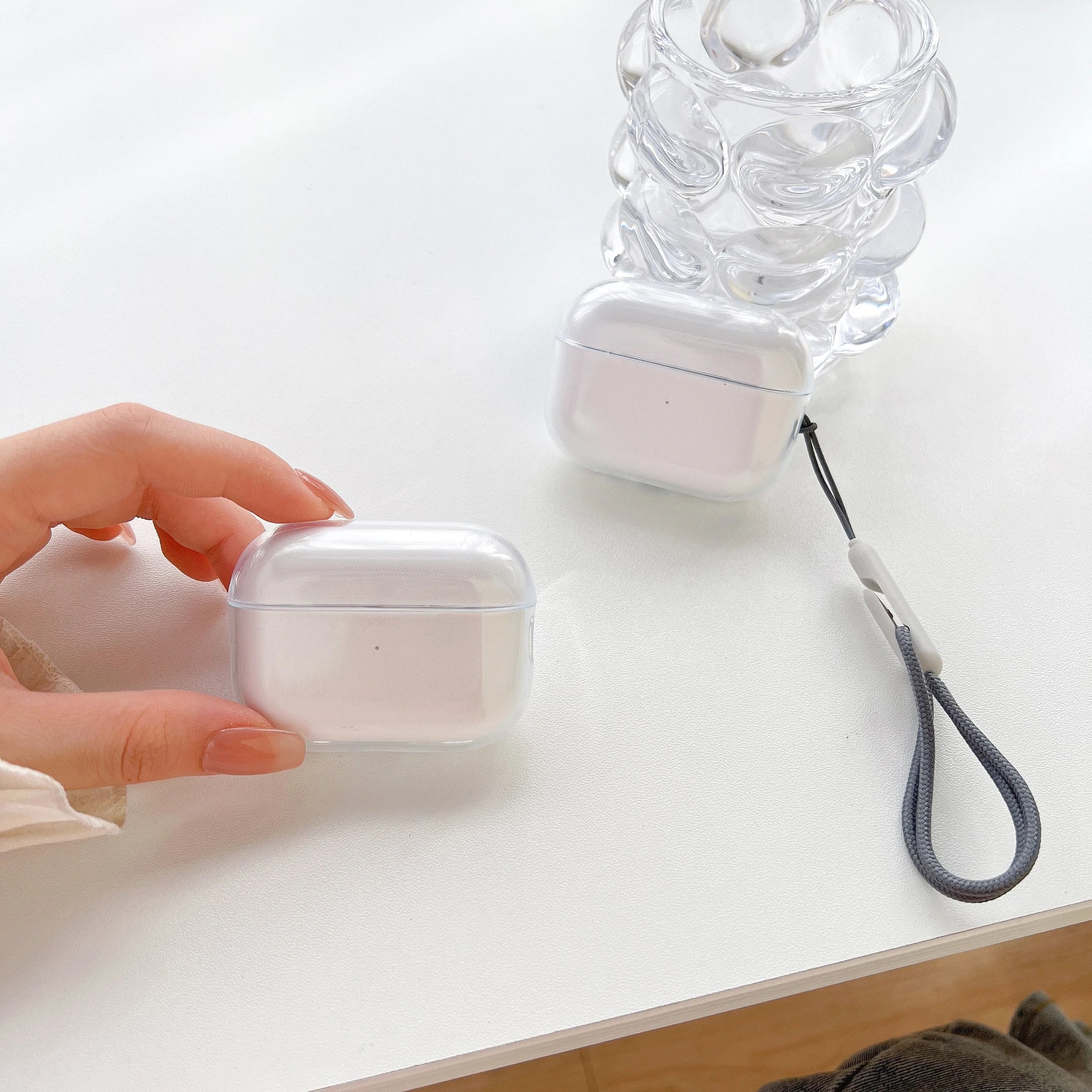 Clear Soft TPU Earphone Case for Airpods 4 3 2 1 Pro Pro2 Shockproof