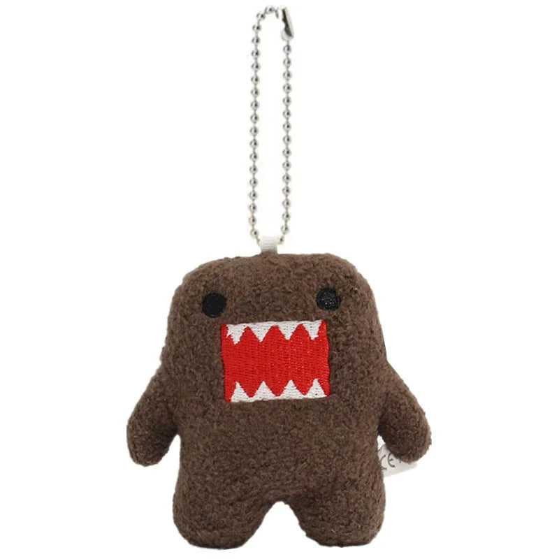 Kawaii Cute Domo Kun Plush Keychain Ball Chain Cartoon Anime Kawaii