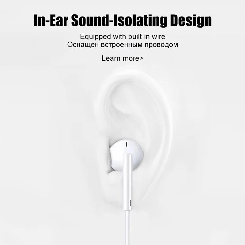 Original In-Ear Wired Earphones For Apple iPad iPhone 17 11 12 13 14