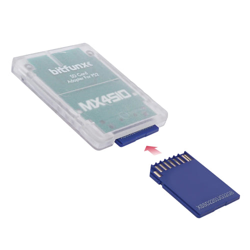 Bitfunx MX4SIO SIO2SD SD/TF Card Adapter Game Reader for PS2