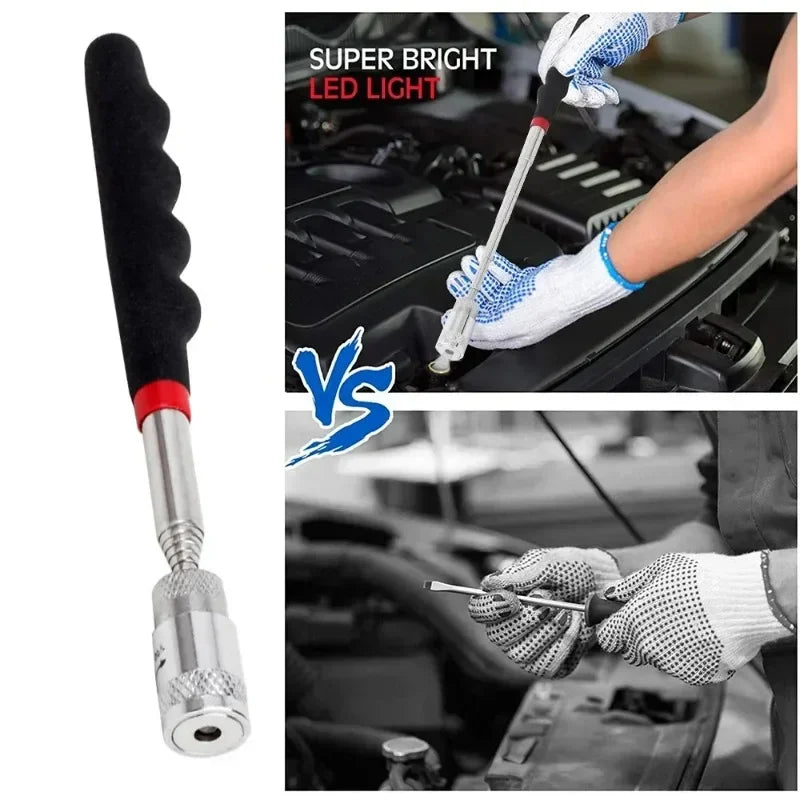 Telescopic Magnetic Pen Portable Metalworking Handy Tool Magnet