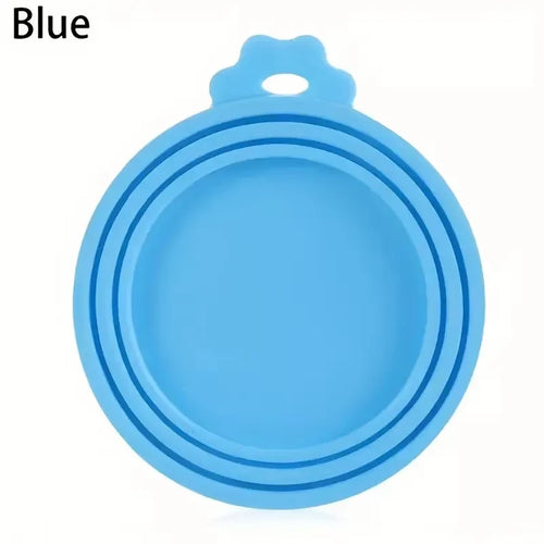 Food Can Lids Silicone Pet Food Can Covers for Dog  Cat Food One Tin