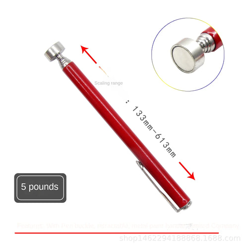 Telescopic Magnetic Pen Portable Metalworking Handy Tool Magnet