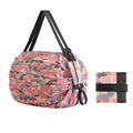 Foldable Storage Bag With Handle Portable Travel Camouflage Handbags