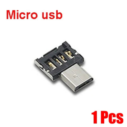 1/5PCS Universal Type-C Micro USB to USB 2.0 OTG Adapter Connector for
