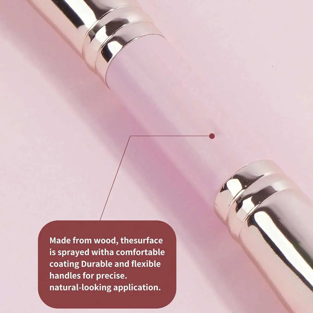 4pcs Basic Makeup Brushes Set With Box Dual-ended Foundations Powder