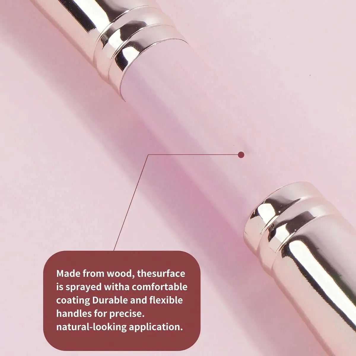 4pcs Basic Makeup Brushes Set With Box Dual-ended Foundations Powder