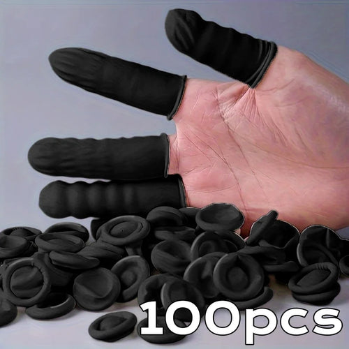 20/200pc Rubber Finger Protector Covers Wear-Resistant Highly Elastic