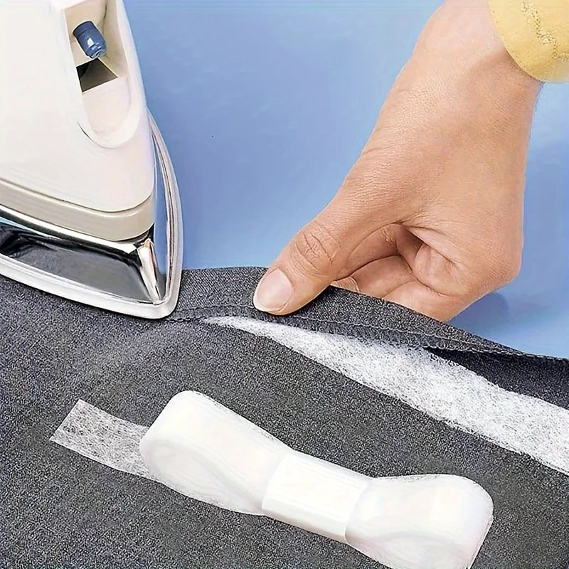 2roll Black White Double-sided Interlining Adhesive Fabric Clothes