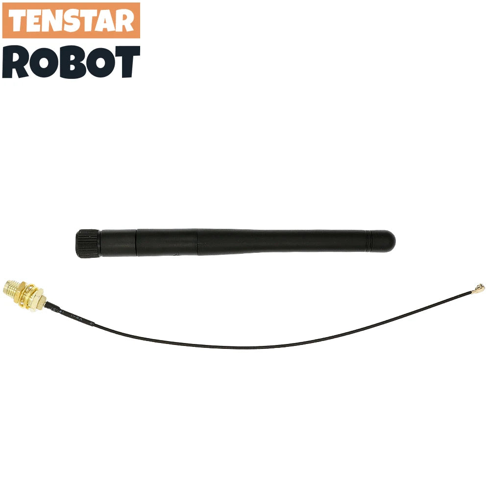 TENSTAR 2.4G Antenna Folded Bluetooth Wifi Module ZigBee SMA to IPEX