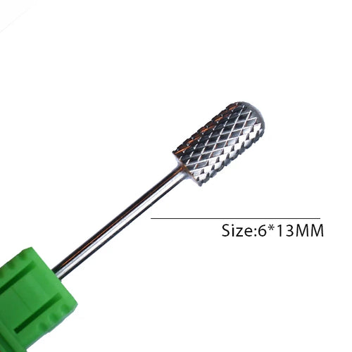 1pc Carbide Tungsten Nail Drill Bit Rotate Burr Milling Nail Cutter