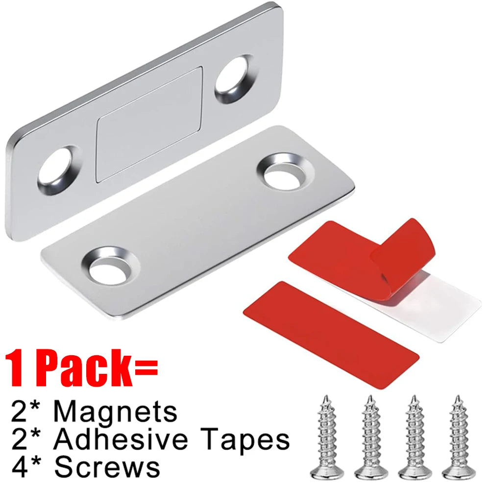 Magnetic Cabinet Catches Ultra Thin Door Strong Magnets Stopper