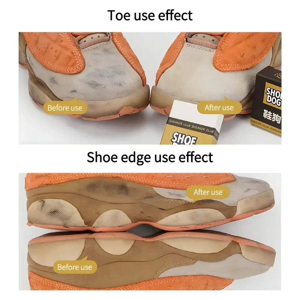 Portable shoe wiper, shoe shine, waterproof cleaning, suede leather