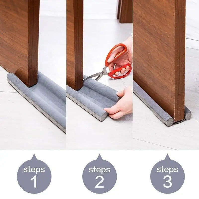 2/1PC Flexible Under Door Draft Stopper Door Bottom Seal Strip Weather