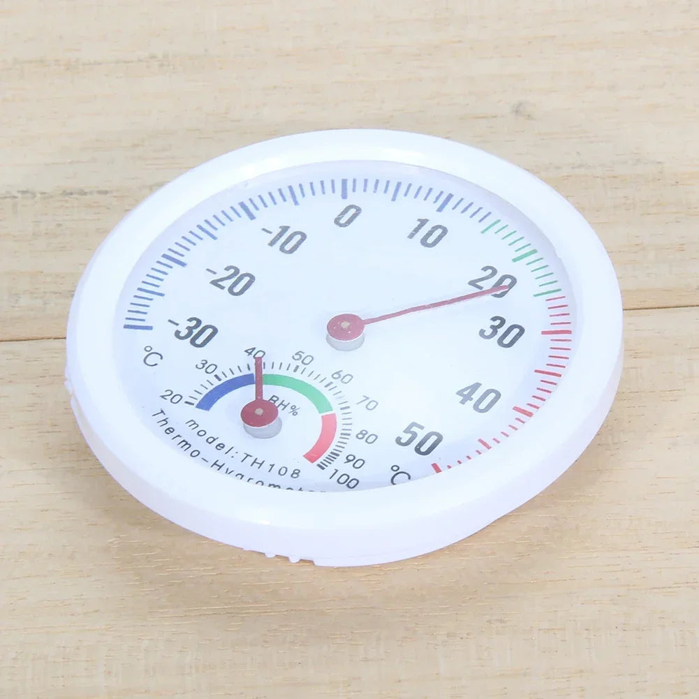 Decorative Bell-Style Humidity/Temperature Gauge - Analog Hygrometer
