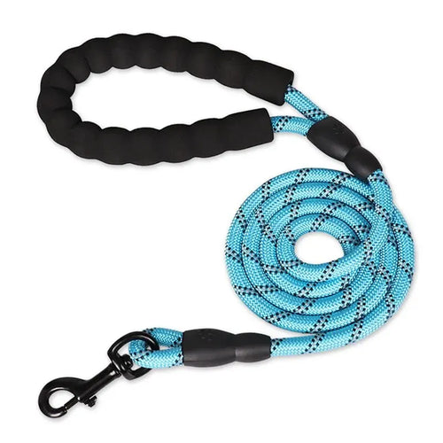Reflective Dog Leash With Comfortable Padded Handle - Double Heavy
