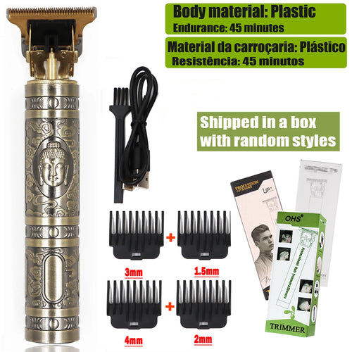 Vintage T9 Hair Clipper Beard Shaving Body Hair Trimmer Clippers