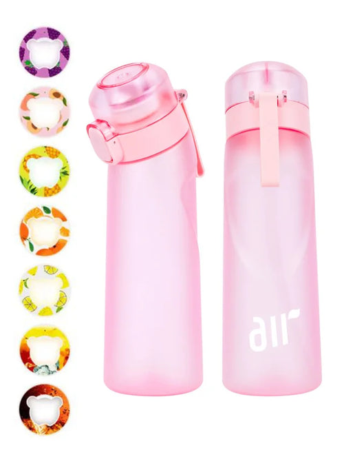 1pc Air Water Bottle With 1pc Random Flavor Pods Portable Transparent