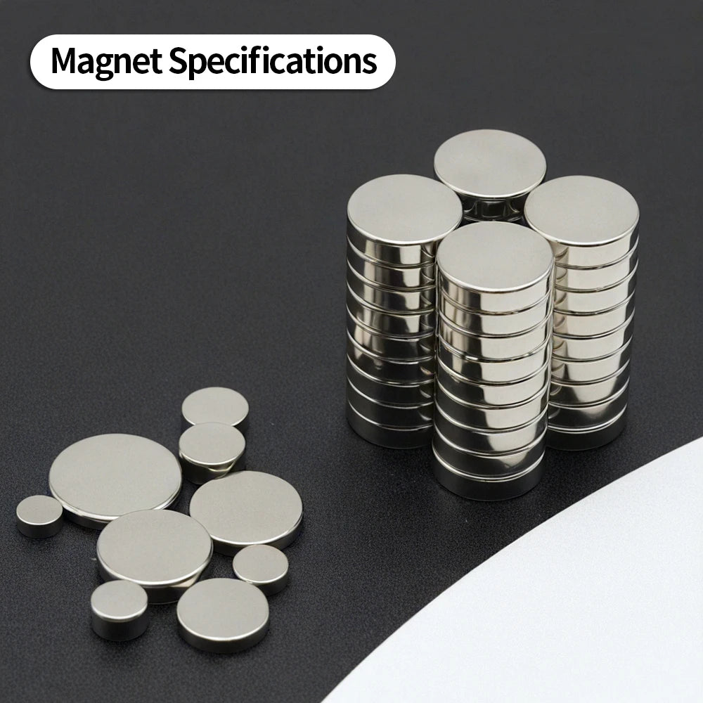 Powerful Neodymium Magnet N35 NdfeB Permanent Magnetic imanes Round