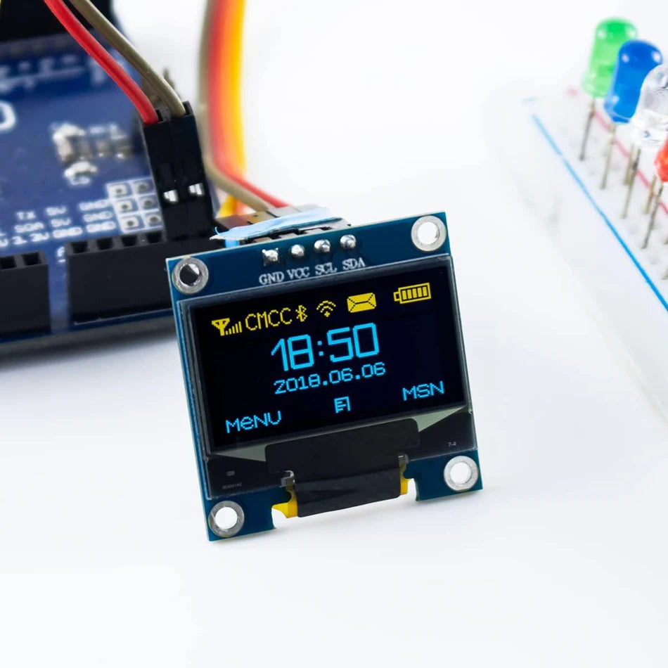 0.96" Inch OLED Display Screen Module I2C IIC 128x64 SS - D - 1306