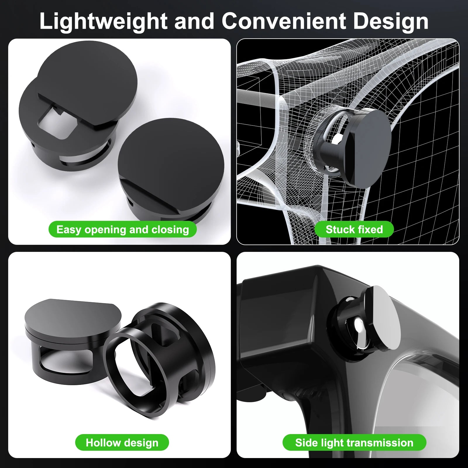 LED Light Block Cover For Meta Glasses's Camera Lens Protective cover