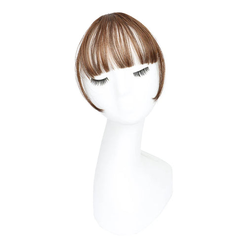 Synthetic Fake Invisible Air Bangs Hair Extension Front Fringes