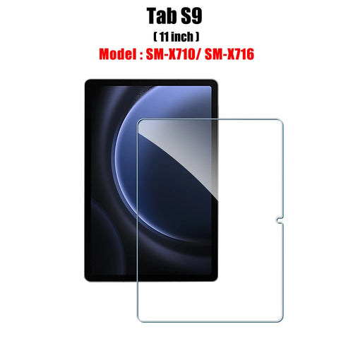 Tempered Glass Screen Protector For Samsung Galaxy Tab S6 Lite A9 Plus