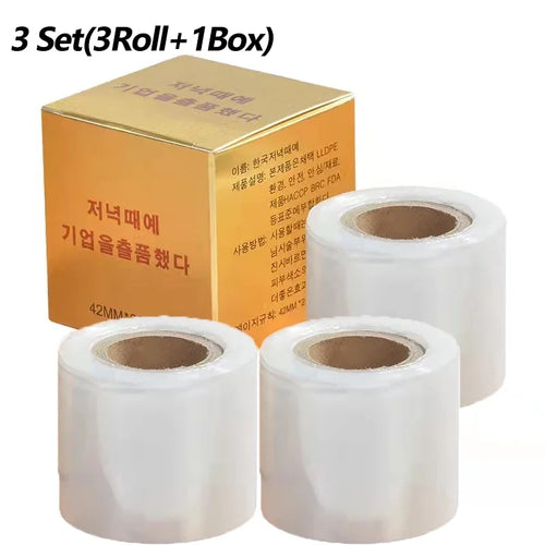 3/1Rolls Tattoo Eyebrow Microblading Preservative Film Plastic Wrap