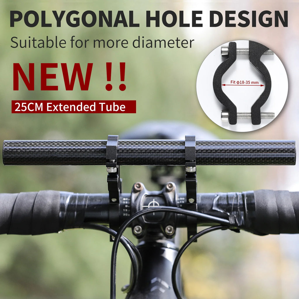 WEST BIKING Bike Handlebar Extender Carbon MTB Road Bike Integrated
