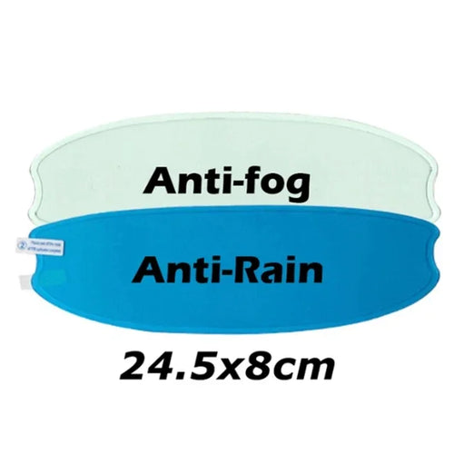 1-2Pcs Motorcycle Helmet Clear Rainproof/Anti-fog Film Helmet Lens