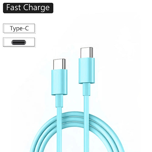 PD 60W Type C to Type C Cable For IPhone 15 16 Fast Charging For