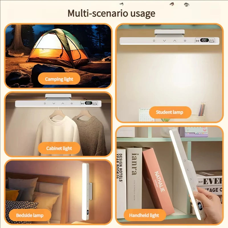 Smart Touch Table Lamp Magnetic Desk Lamp Bulit-in 2000mAh Battery for