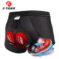 X-TIGER Men's Cycling Underwear Shorts 5D Cushion Race Athletic Shorts