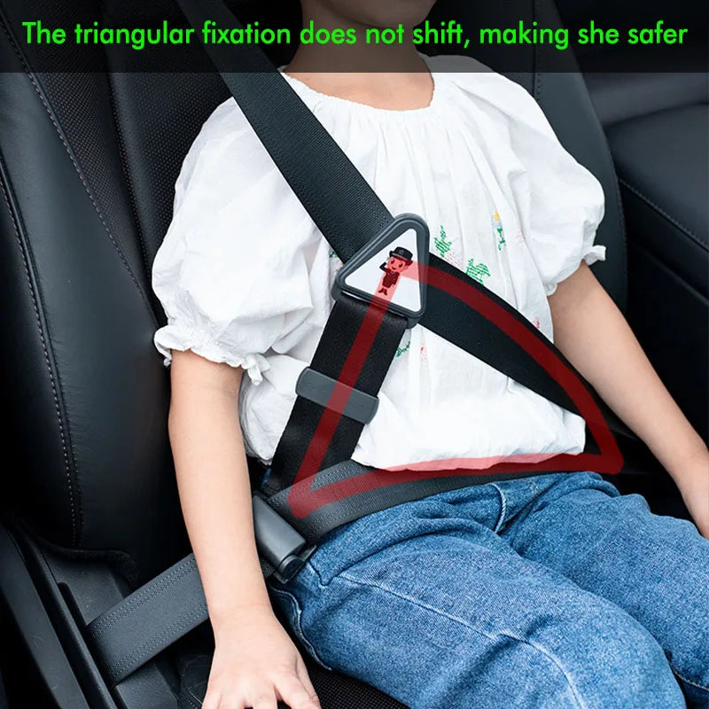 Car Child Safety Belt, Prevents Movement, Adjustable Fastener, Safe