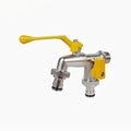 Garden Tools Brass Water Faucet 1/2" Outside & Inside Easy Turn On/Off