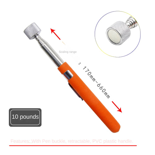 Telescopic Magnetic Pen Portable Metalworking Handy Tool Magnet