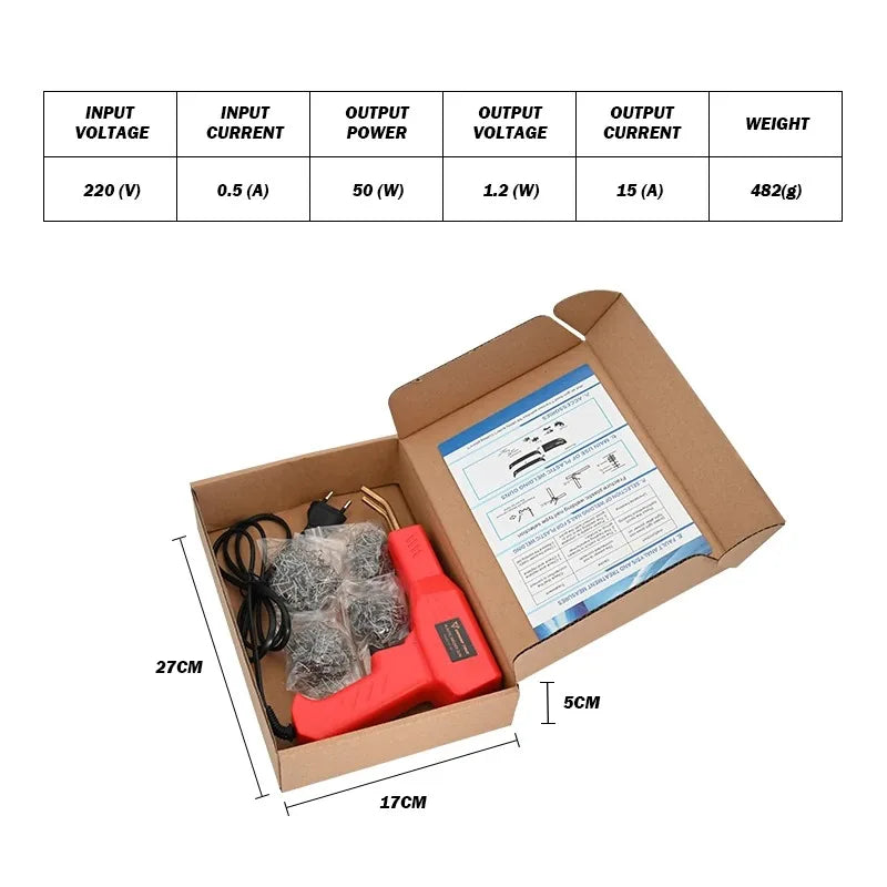 Plastic Welder Welding Machine Car Bumper Soldering Gun 4 Types