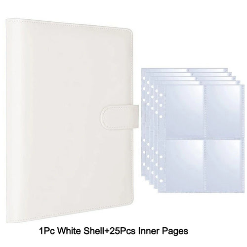 25pcs Page(4 Grids) Photo Card A5-Binder Kpop Photo Albums Idol Cards