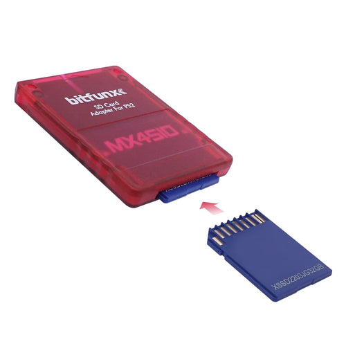 Bitfunx MX4SIO SIO2SD SD/TF Card Adapter Game Reader for PS2