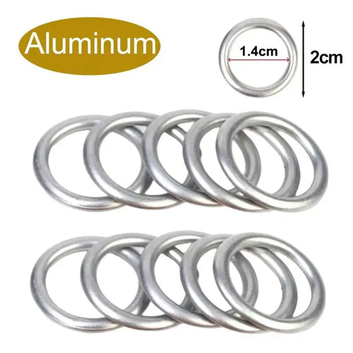 Car Oil Pan Drain Gasket Drainage Bolt Pad Aluminum/ Copper Oil Drain