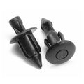 10/20/30PCS 6mm Black Rivet Fairing Body Trim Panel Fastener Screw