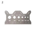 NEW Screw Thread Pitch Gauge Ruler Measuring Tool Bolt Nut Metric