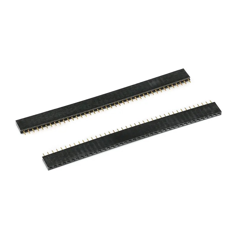 10PCS 1x40Pin 2.54mm Pitch Single Row Female PCB Socket Board Male Pin