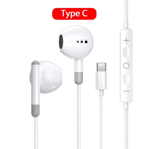 For Apple iPhone 14 Lighting Earphones 13 12 11 Pro Max XR XS X SE 7 8