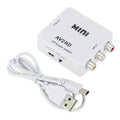 AV TO HDMI-compatible Adapter 1080P Video Composite Converter