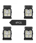 New upgraded intelligent sensing solar clip lamp outdoor courtyard