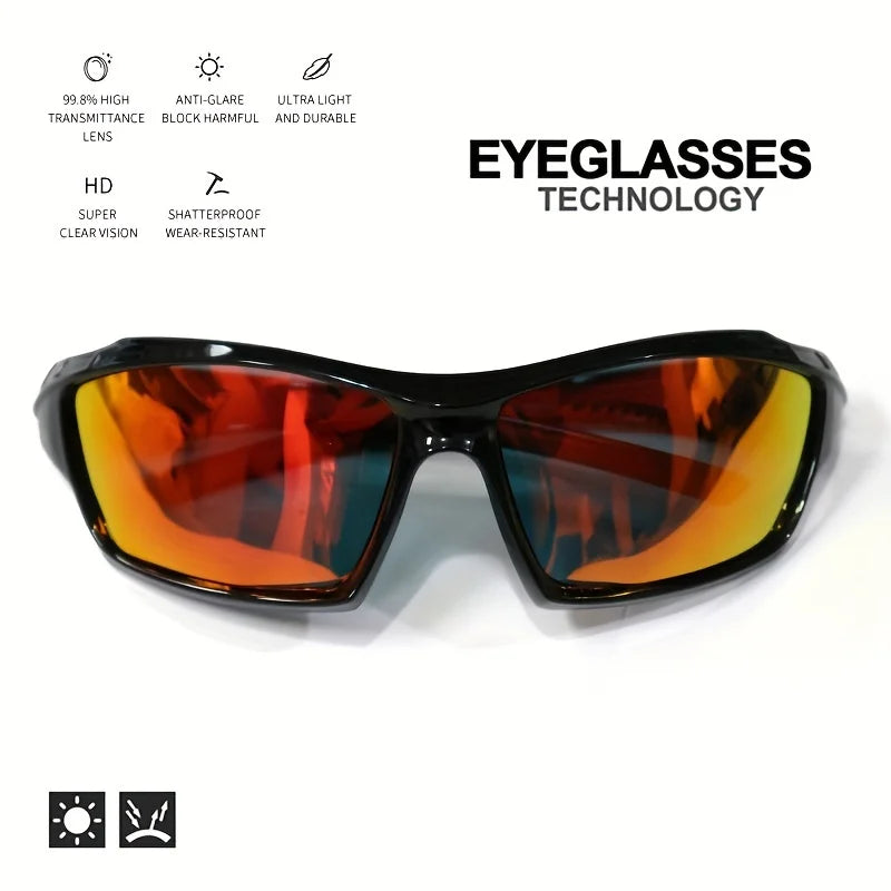 1/3PCS Sports Polarized Sunglasses for Men Lightweight Night Vision