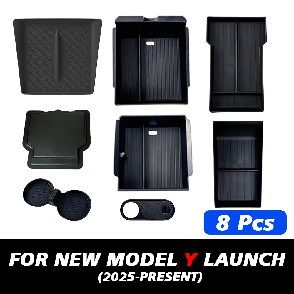 1/2/3/4/6/7/8pcs For Tesla New Model Y 2025 Launch Juniper ABS with